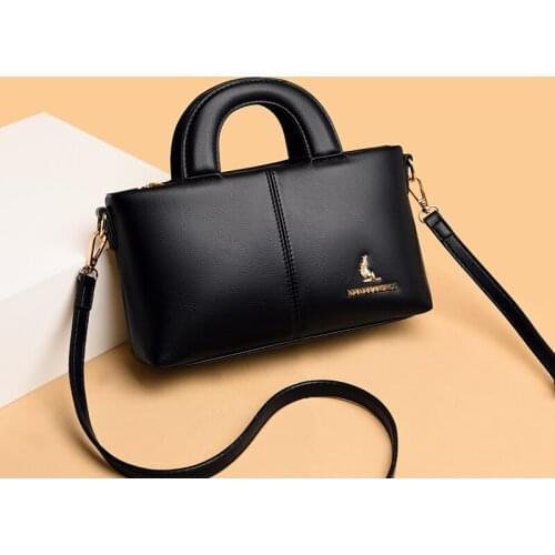 Women Bags Luxury Top Handle Bags for Female Fashion Pu Leather Shoulder Bag High Quality Designer Messenger Bag Elegant Handbag