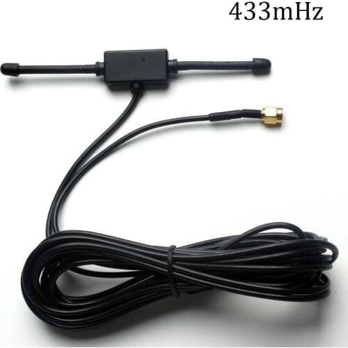 433MHz Antenna patch antena Ham Radio SMA Male With 3M Cable