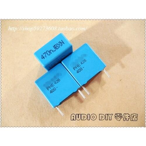Free shipping. PHE426 series 0.47uF / 400V (470nF 474) MKP film capacitors