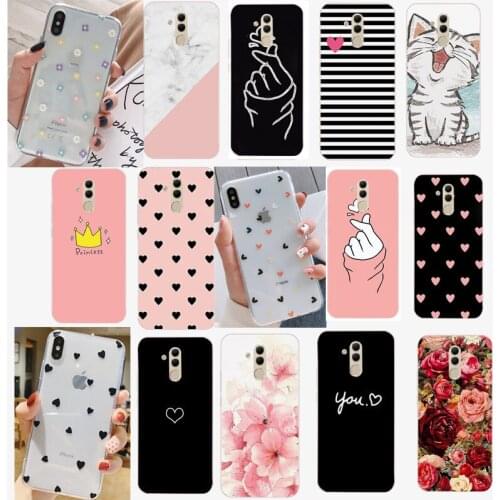 Case For Huawei Mate 20 Honor 10 lite Silicone Back Cover For Huawei p30 lite Pro P20 Lite P Smart 2019 Protective Shell Bumper