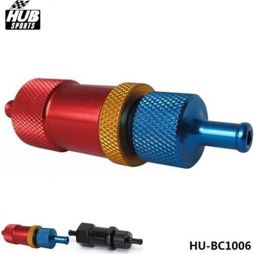 For Subaru WRX Legacy Forester Mitsubishi EVO X 02-15 Manual Boost Controller Color:Red with blue &Black HU-BC1006