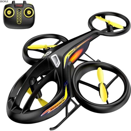 EBORUI Syma TF1001 Remote Control Drone with Gyro and LED Light RC Helicopter RTF for Kids & Adult Indoor Outdoor Micro Toy Gift
