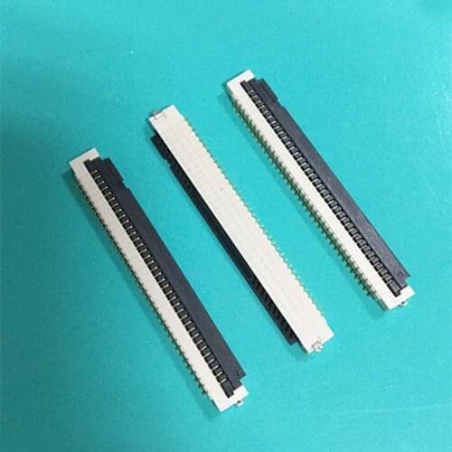 FPC Connector 0.8 Pitch fpc Socket 34P/36P Flip Under Cover Gold plated