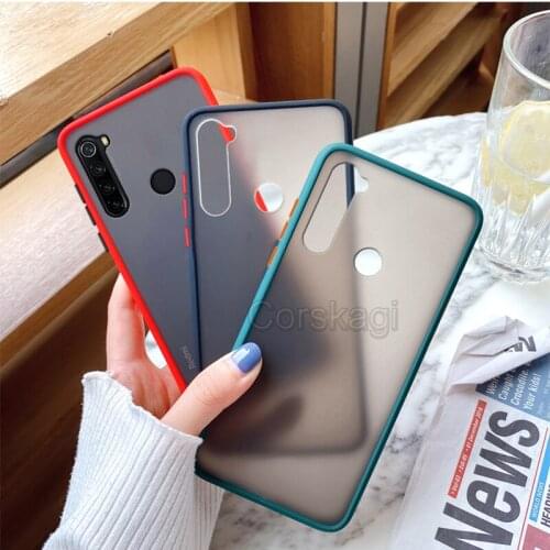 Matte Case for XIAOMI Mi 10 10T 9 Lite Pro Mi 9T A3 Mi Note 10 Lite Anti-Knock PC+TPU Clear Cover