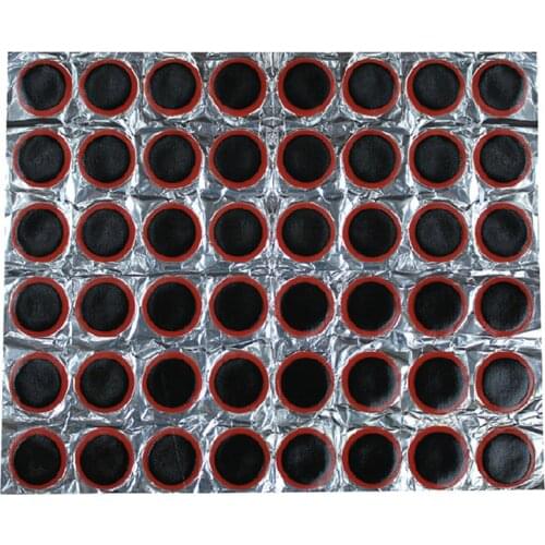 48 Pcs/sheet Bicycle Repair Tool Tire Rubber Repair Tire Puncture Repair Bicycle Accessory Kit