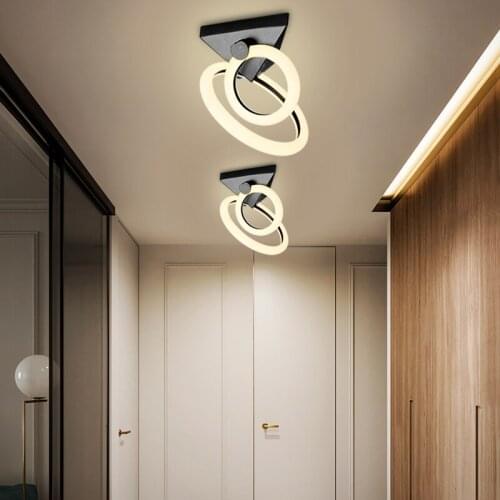 New Arrival Modern chandelier led For Bedroom Aisle balcony led avize Home Furnishing led Chandelier Lighting fixtures