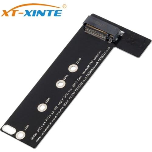 PCI-E x4 x2 M.2 for NGFF M-Key for NVME AHCI SSD Converter Card Adapter for 2014 Macbook Mini A1347 MEGEN2 MEGEM2 MEGEQ2