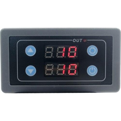 Digital Display Time Relay Timing Delay Cycle Intermittent Countdown Control Module Alarm Panel meter DC/AC 220V24V12V5V