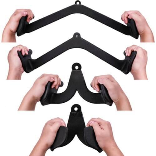 Fitness High Pull-down Handle Durable Non-slip Pull Back Pull Down Sitting Posture Rowing Low Pull To Grip Back Fitness Rowing
