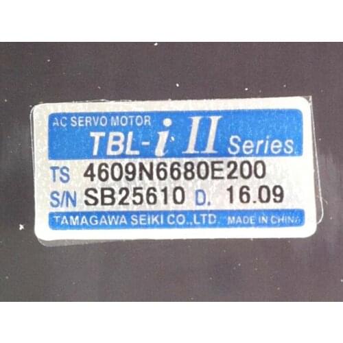 TS4609N1090E200 SERVO MOTOR , used in good condition . 80% appearance new , good working , free shipping
