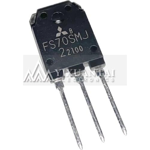 10pcs/lot 100% NEW origina FS70SMJ-2 FS70SMJ TO3P field effect tube FS70SMJ 100V 70A P-channel MOS tube