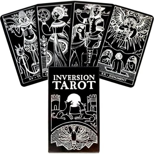 2021 New Inversion Tarot Cards And PDF Guidance Divination Deck Entertainment Parties Board Game Support Drop Shipping 78Pcs/Box
