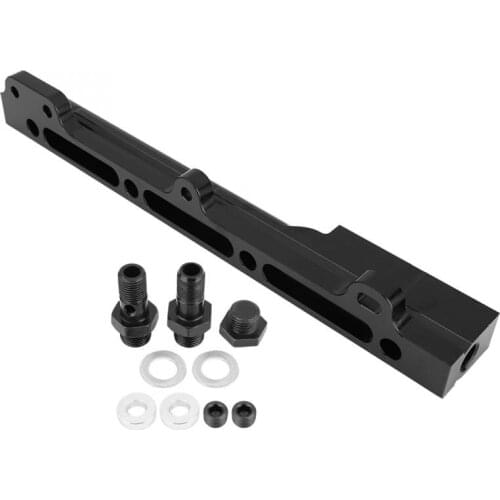 Car Fuel Rail D Series for Honda Civic CR-X D15B7 D15B8 D16A6 D16Z6 High Volume Aluminum Alloy Black