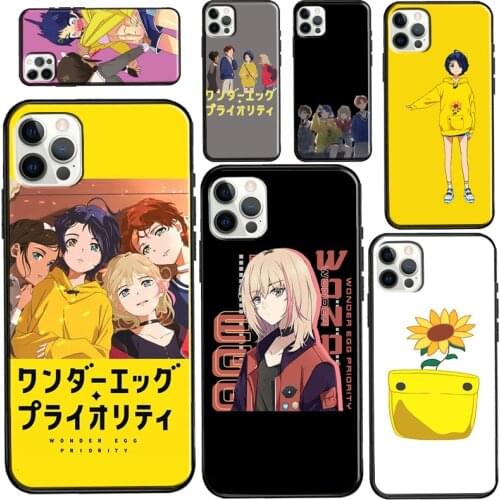 Wonder Egg Priority Case For iPhone 11 Pro Max 12 mini 12 Pro Max 6S 7 8 Plus SE 2020 X XR XS Max Phone Cover