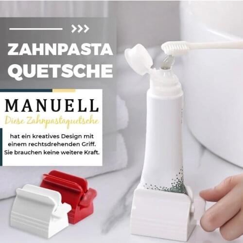 Easy-squeeze Toothpaste Holder New Fashion Multifunctional Rolling Tube Toothpaste Squeezer Plastic Toothpaste Squeezing Easy Di