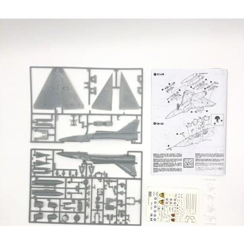 DIY 1:72 Scale Airplane Mirage 2000D Fighter Assembly Model Hobby 00109
