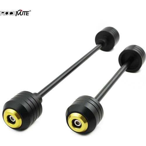 For Aprilia DORSODURO 750 / SMV750 2007-2013 Front Rear Axle Fork Crash Sliders Motorcycle Wheel Falling Protector Pad