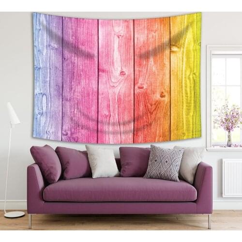 Tapestry Colorful Butterflies Pattern Multicolored Morpho Rainbow Wild Nature Art Purple Blue Green