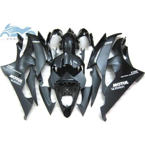 Customized Injection fairing kit fit for YAMAHA R6 YZFR6 2008-2015 YZF R6 08-15 ABS plastic fairings kit black parts HT09
