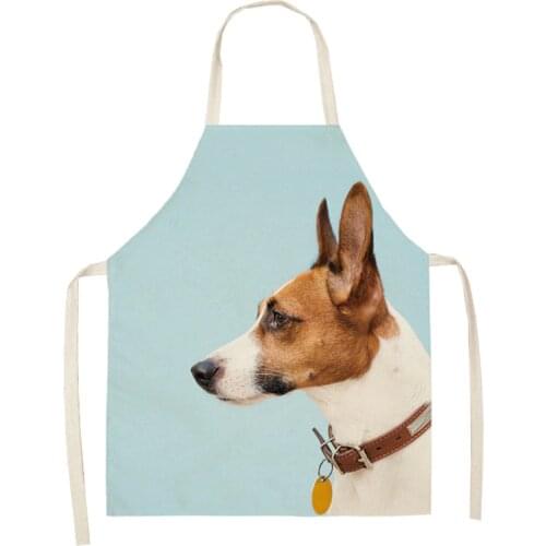 Creative dog pattern baking accessories kitchen accessories cooking accessories Apron for kitchen kitchen apron women kids apron