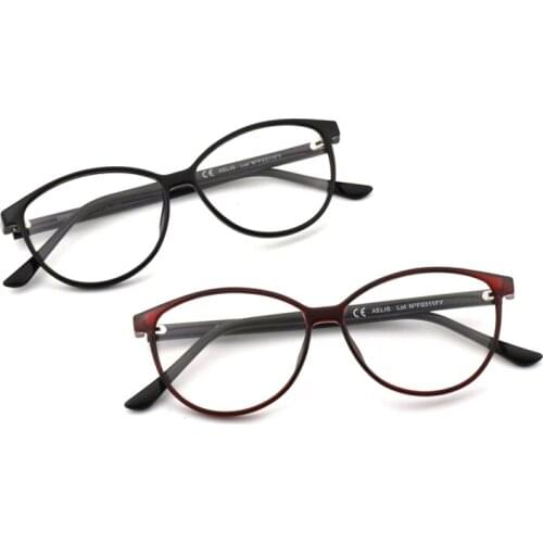 DOISYER New adult anti-blue light glasses retro glasses frame plastic glasses frame ultra light fashion flat women glasses frame