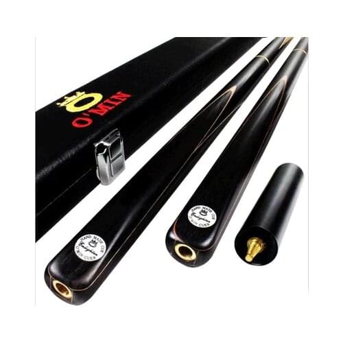 New Handmade 3/4 Split Jointed Snooker Cues Sticks 9.5-10mm Tip with 3/4 Cue Case Snooker Cue and Cue Case Set China