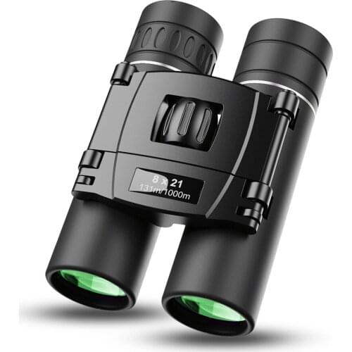 New Binoculars 8*21 Mini Binoculars Outdoor Civilian Tourism Mountaineering High-Definition Binocularses