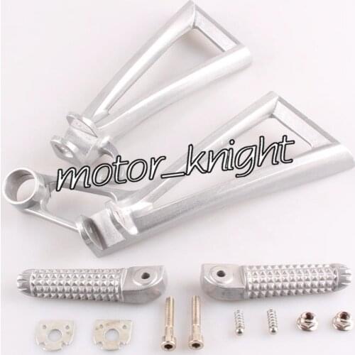 New Rear Passenger Foot Pegs L&R Footrest & Brackets For Yamaha YZF R6 2003-2004-2005