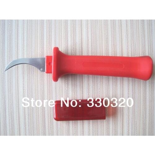 Cable cutting knife fixed hook blade LS-56,cable stripping tool