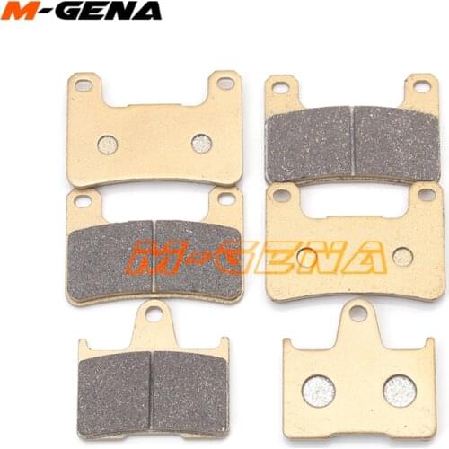 Motorcycle Front Rear Brake Pads for GSXR600/750 K4 2004-2005 GSXR1000 K5 2005-2006