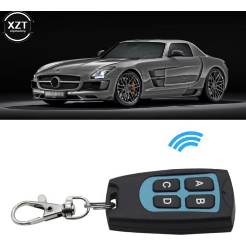 433MHz Remote Control Waterproof Four-button Smart Copy Controller Wireless Transmitter Garage Door Opener Switch