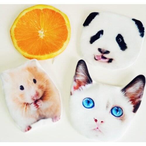 DIY Hot sale Photo custom coin purse gifts dogs Pet Plush Toys Dolls Stuffed Animal bag Decorative Christmas presents gifts