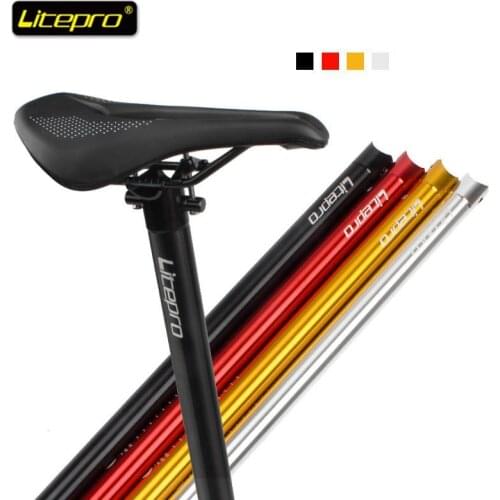 Folding Bike Seat Post 31.8*580mm Aluminum alloy Super Light CNC Seat-Tube Bicycle Parts Material aluminum alloy