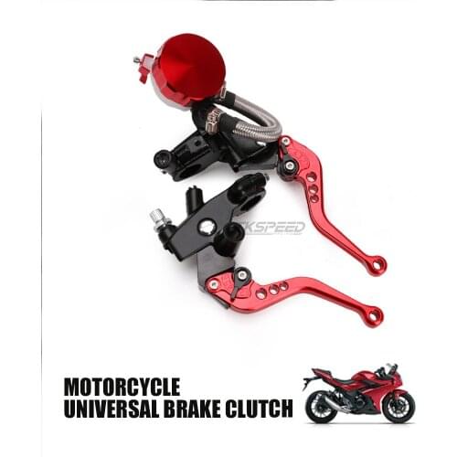 Tkspeed Motorcycle Accessories Adjustable Brake Clutch Pump Hydraulic Cylinder Master Cylinder CNC piston For Universal 6Gear