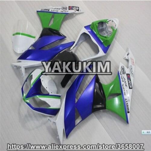YAKUKIM ABS Injection Fairing Kits For Kawasaki NINJA ZX-6R 09-12 Year 2009 2010 2011 2012 ZX6R 09 10 11 12 Motobike Fairing New