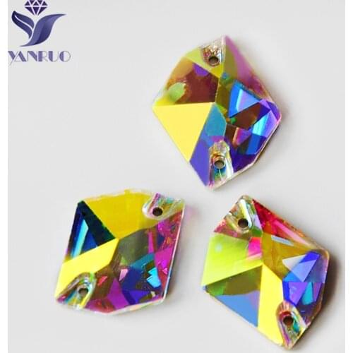 YANRUO 3265 Cosmic crystal ab stones and crystals strass crystal rhinestones stones for needlework wedding decoration