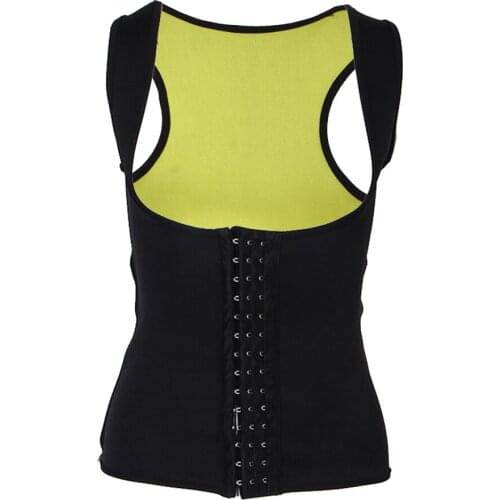 Womens Slimming Sauna Tank Top Suit Vest Body Shaper Waist Trainer Corset