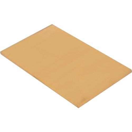 1pc Brass Metal Thin Sheet Plate 3mm Thickness Welding Metalworking Craft DIY Tool 60x100mm with Corrosion Resistance