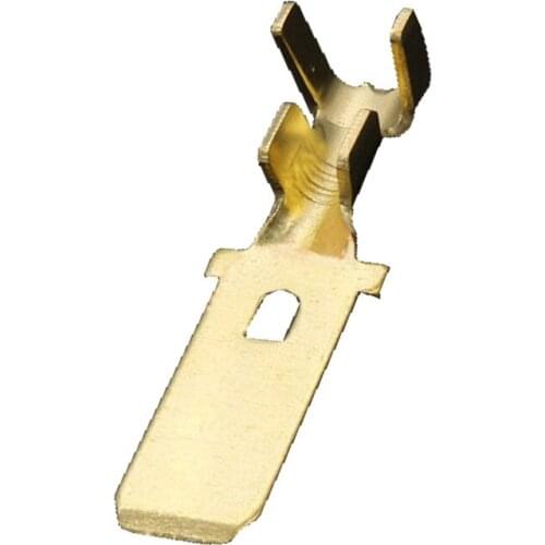 100 PCS DJ615-7.8B / C Automotive Connectors Blade Terminal 7.8 Series Inserts Copper Terminal