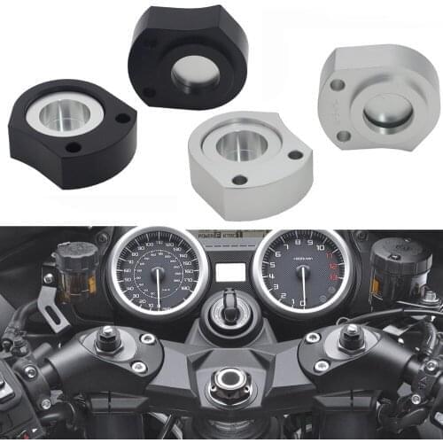 2PCS ZX14R 2018 Motorcycle HandleBar Handle Bar Mount Clamps Riser For Kawasaki ZX-14R ZZR1400 2006-2018 bike Riser Adapters