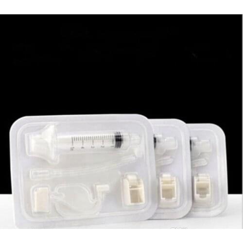 25D RF Vanadium Titanium Crystal Injection Syringe no Needle Tubing Disposable Photon for Face Restoration Skin Care Water Meso