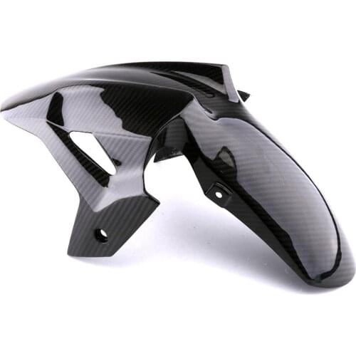 Smok Motorcycle Accessories Front Fender for Kawasaki NINJA 400 2018 2019 Carbon Fiber Modified Front Mudguard Front Soil In