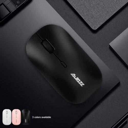 Silent Mouse 2.4GHz Optical Wireless Computer Mice with USB Receiver Office Caring Computer Supplies for Ajazz I18