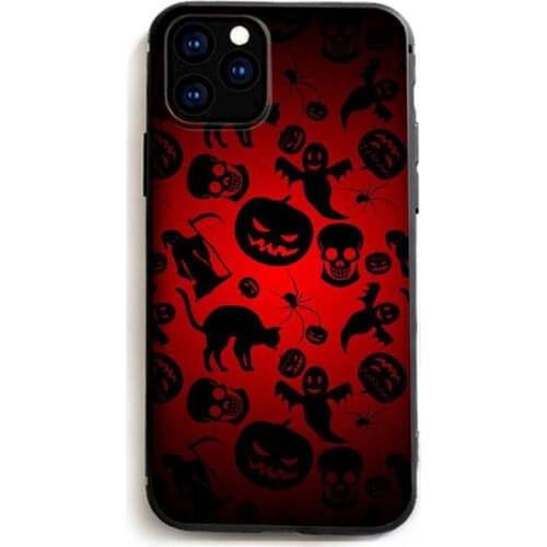 Halloween pumpkin head nightmare Phone Case for iPhone 11 12 Pro mini pro XS MAX 8 7 6 6S Plus X 5S SE 2020 XR
