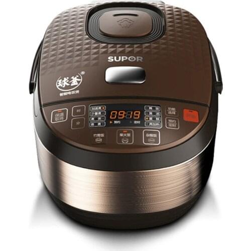 Supor electric rice cooker 5L ball kettle 2 family use 3 intelligent 4 automatic 6 people 8 authentic official flagship store