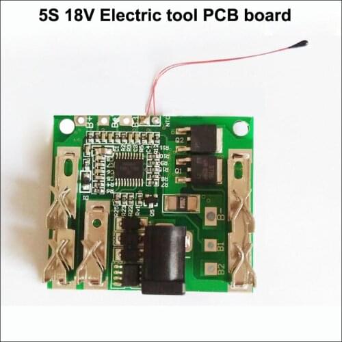 5S 18V and 21V electric tool li ion battery PCB board and electric angle grinder and wrentch 18650 lithium battery BMS