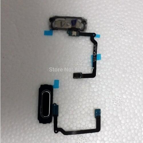 For Samsung Galaxy S5 i9600 G900F G900H/Galaxy S5 Mini SM-G800 Home Button Key With Flex Cable Ribbon OEM Black White Gold Color
