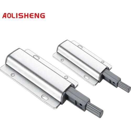 AOLISHENG Furniture Wardrobe Cupboard Cabinet Door Rebound, Hands-Free, Invisible Spring Switch