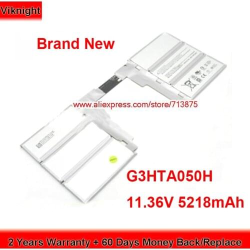 Brand New G3HTA050H Battery for Microsoft Surface BOOK 2 15 Inch 11.36V 5218mAh 59.4Wh