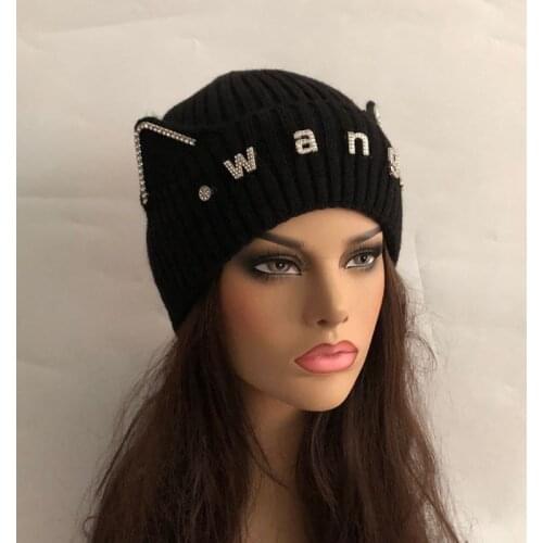 Casual New Winter Hat Solid Wool Blend Beanies Hats For Women Spring Fashion Wool Warm Skullies Beanies Hats Caps For Men Women